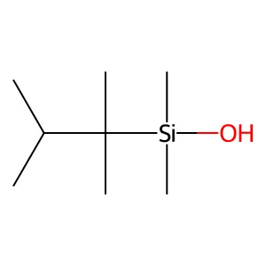 Dimethyl(1,1,2-trimethylpropyl)silanol structure