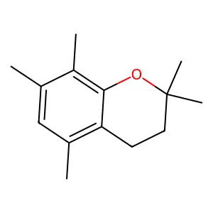 2,2,5,7,8-Pentamethylchroman structure
