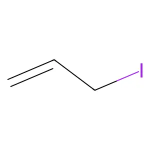 烯丙基碘 structure