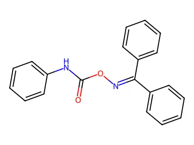 (benzhydrylideneamino) N-phenylcarbamate structure