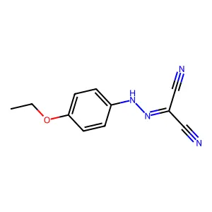 2-[(4-Ethoxyphenyl)hydrazono]malononitrile structure