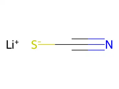 硫氰酸锂 structure