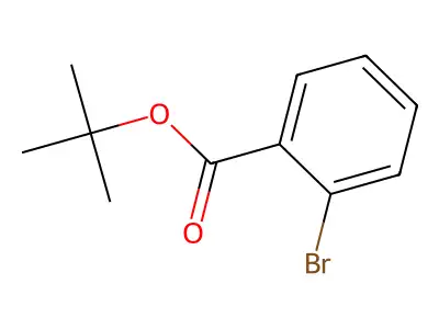 tert-Butyl 2-bromobenzoate structure