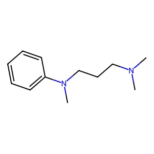 1,3-Propanediamine, N,N,N'-trimethyl-N'-phenyl- structure