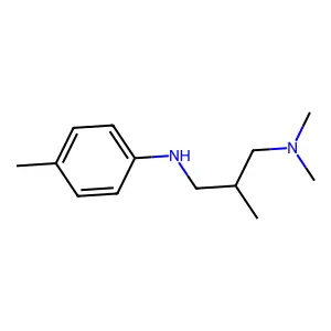1,3-Propanediamine, N,N,2-trimethyl-N'-(4-methylphenyl)- structure