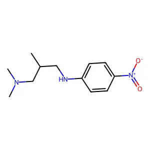 1,3-Propanediamine, N,N,2-trimethyl-N'-(4-nitrophenyl)- structure