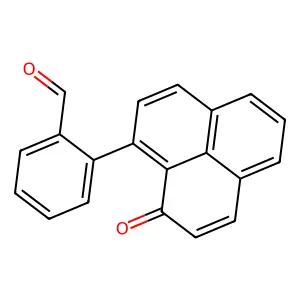 Benzaldehyde, 2-(1-oxo-1H-phenalen-9-yl)- structure