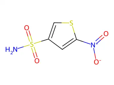 3-Thiophenesulfonamide, 5-nitro- structure