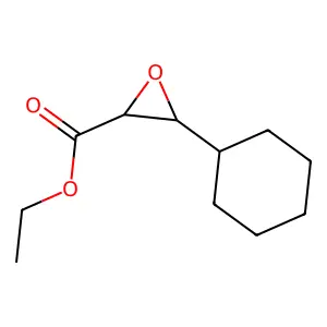 Ethyl 3-cyclohexyloxirane-2-carboxylate structure