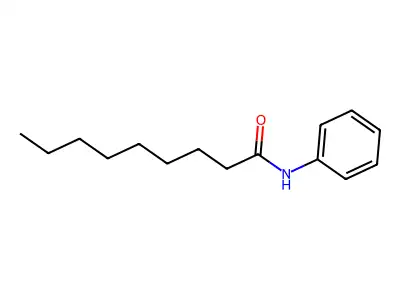 Nonanamide, N-phenyl- structure