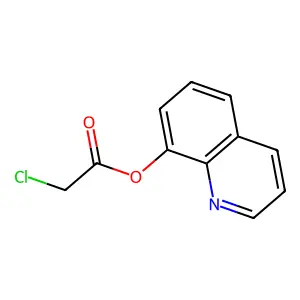 Quinolin-8-yl chloroacetate structure