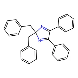 2,2-Dibenzyl-4,5-diphenylimidazole structure