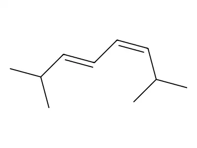 (3Z,5E)-2,7-dimethylocta-3,5-diene structure