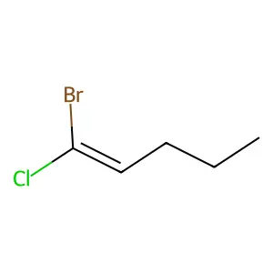 Pentene, bromochloro- structure