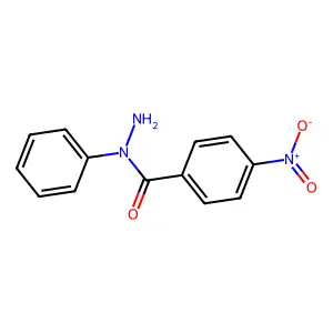 4-nitro-N-phenylbenzohydrazide structure