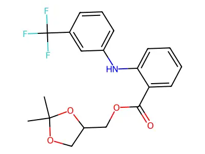 4-Nitro-2-phenoxi-trifluormethansulfonanilid structure