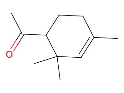 1-(2,2,4-Trimethyl-3-cyclohexen-1-yl)ethan-1-one structure