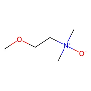 2-甲氧基-N,N-二甲基乙胺N-氧化物 structure