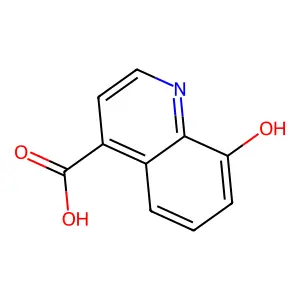 8-羟基喹啉-4-甲酸 structure