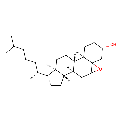 5,6-Epoxycholesterol structure