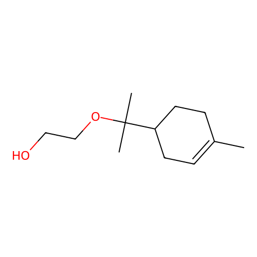 2-(1-Methyl-1-(4-methyl-3-cyclohexen-1-yl)ethoxy)ethanol structure