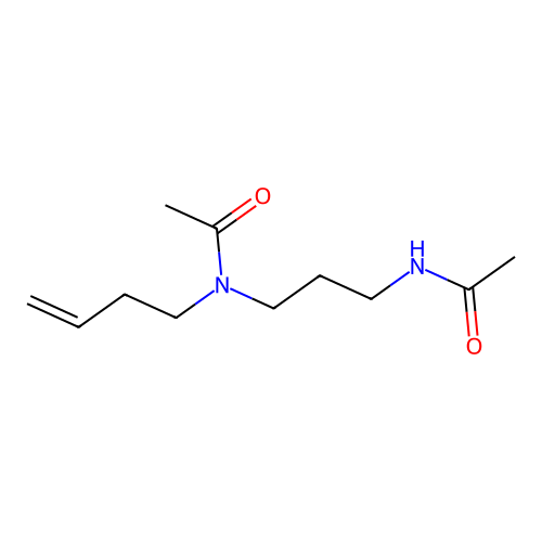 Acetamide, N-[3-(acetylamino)propyl]-N-3-butenyl- structure