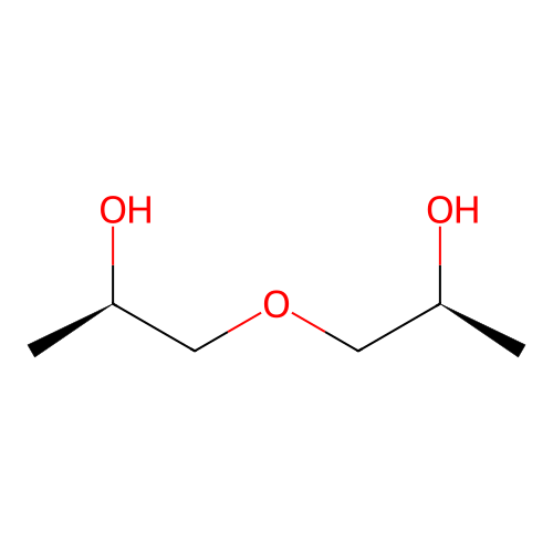 (2R)-1-[(2S)-2-hydroxypropoxy]propan-2-ol structure
