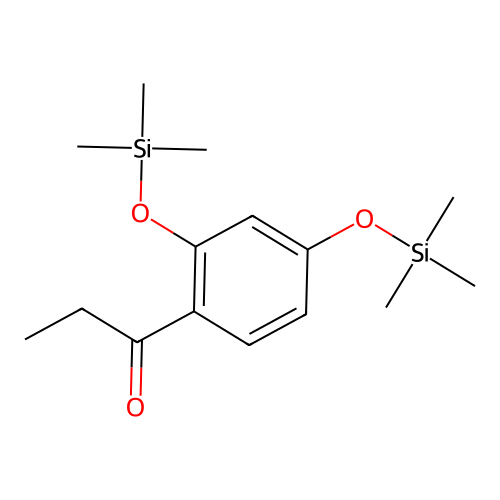 1-Propanone, 1-[2,4-bis[(trimethylsilyl)oxy]phenyl]- structure