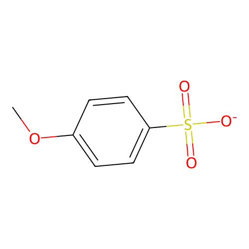 4-Methoxybenzenesulfonate structure