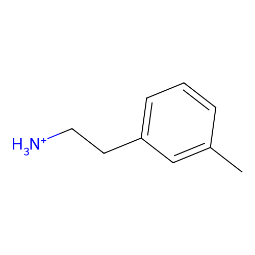 3-甲基苯乙胺 structure