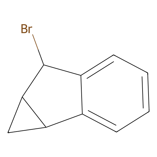 Cycloprop[a]indene, 6-bromo-1,1a,6,6a-tetrahydro- structure