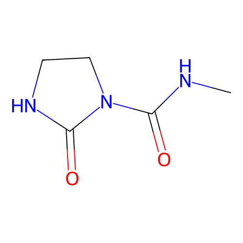 n-Methyl-2-oxoimidazolidine-1-carboxamide structure