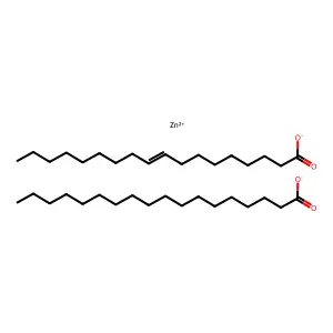 Zinc, (octadecanoato-kappaO)((9Z)-9-octadecenoato-kappaO)- structure