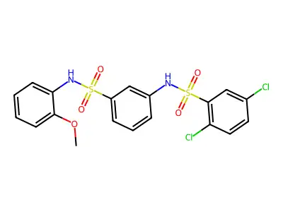 1-(3-Methoxyphenyl)-3-[(4-methoxyphenyl)amino]pyrrolidine-2,5-dione structure