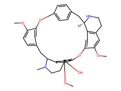 Norpanurensine structure