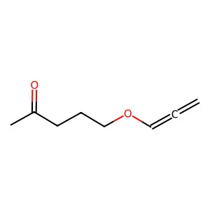 5-(1,2-Propadienyloxy)-2-pentanone structure