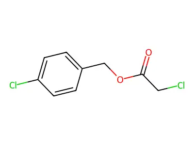 (4-Chlorophenyl)methyl 2-chloroacetate structure