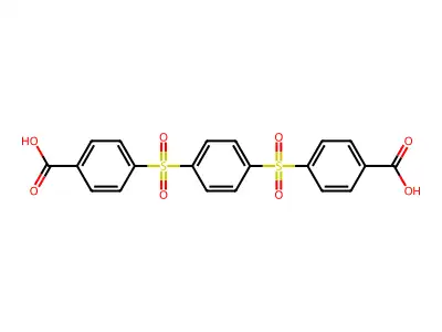 4,4'-(1,4-Phenylenedisulfonyl)dibenzoic acid structure