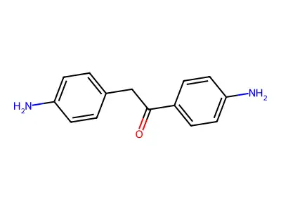 4,4'-Diaminodeoxybenzoin structure