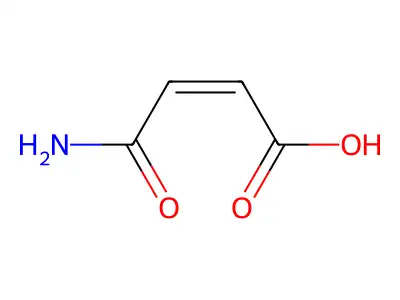 4-Amino-4-oxobut-2-enoic acid structure