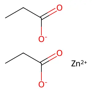 丙酸锌 structure
