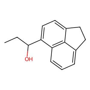alpha-Ethyl-1,2-dihydro-5-acenaphthylenemethanol structure