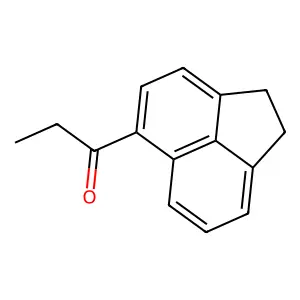 1-Propanone, 1-(1,2-dihydro-5-acenaphthylenyl)- structure