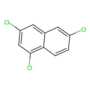 1,3,6-Trichloronaphthalene structure
