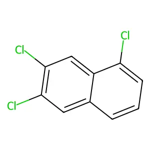 1,6,7-Trichloronaphthalene structure