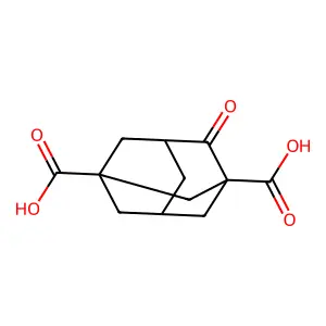 4-氧代金刚烷-1,3-二甲酸 structure