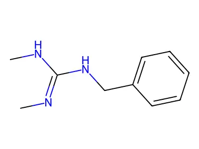 苄二甲胍 structure