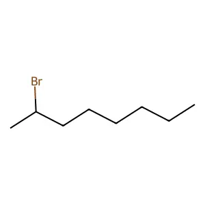 Sec-octyl bromide, (+-)- structure