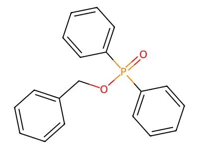 Benzyl diphenylphosphinate structure