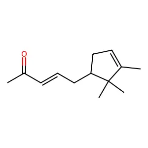 3-Penten-2-one, 5-(2,2,3-trimethyl-3-cyclopenten-1-yl)- structure